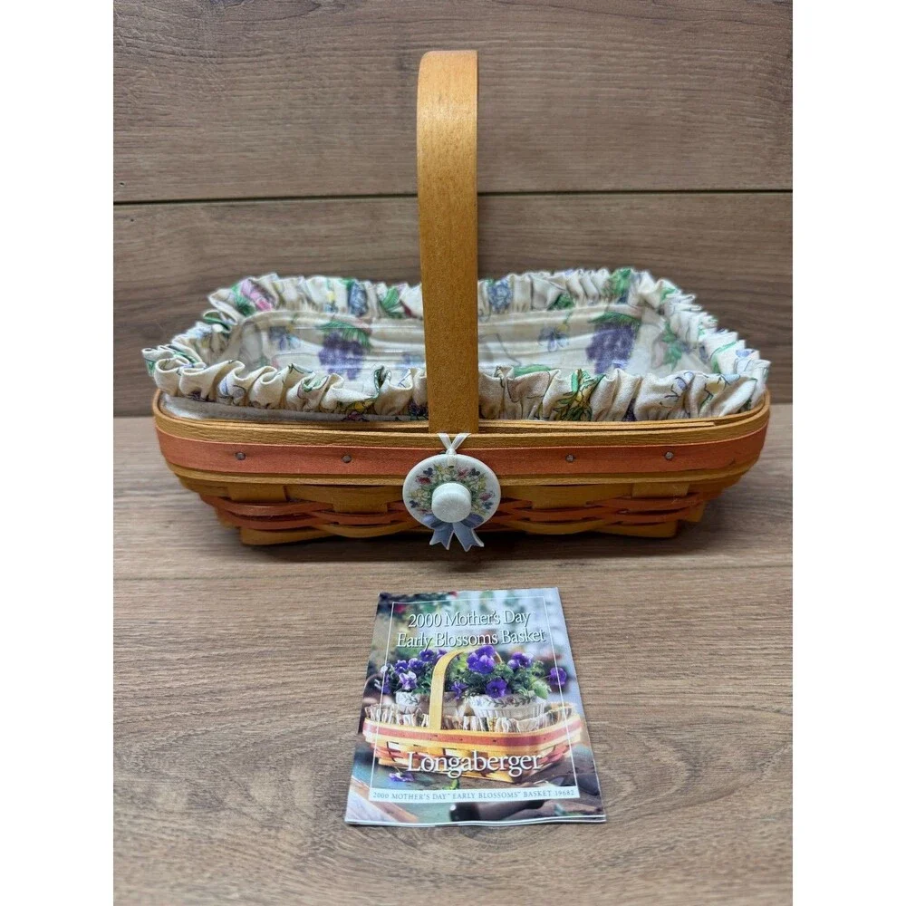 Longaberger 2000 Mother's Day Early Blossoms Basket 19682 Century Celebration